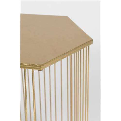 Zuiver bijzettafel queenbee goud 40,5 x 35,5 x 50,5 cm