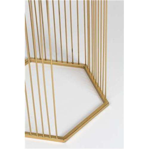 Zuiver bijzettafel queenbee goud 40,5 x 35,5 x 50,5 cm