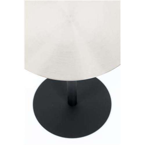 Zuiver bijzettafel snow brushed satin Ø40 x 45 cm