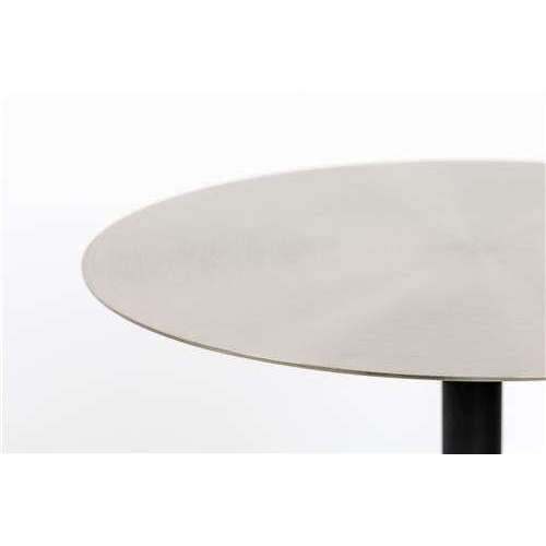 Zuiver bijzettafel snow brushed satin Ø40 x 45 cm