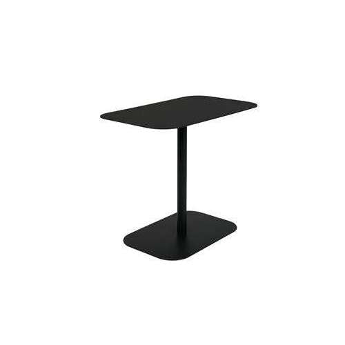 Zuiver bijzettafel snow zwart rectangle 30 x 50 x 42,5 cm