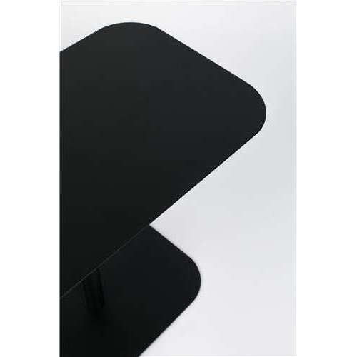 Zuiver bijzettafel snow zwart rectangle 30 x 50 x 42,5 cm