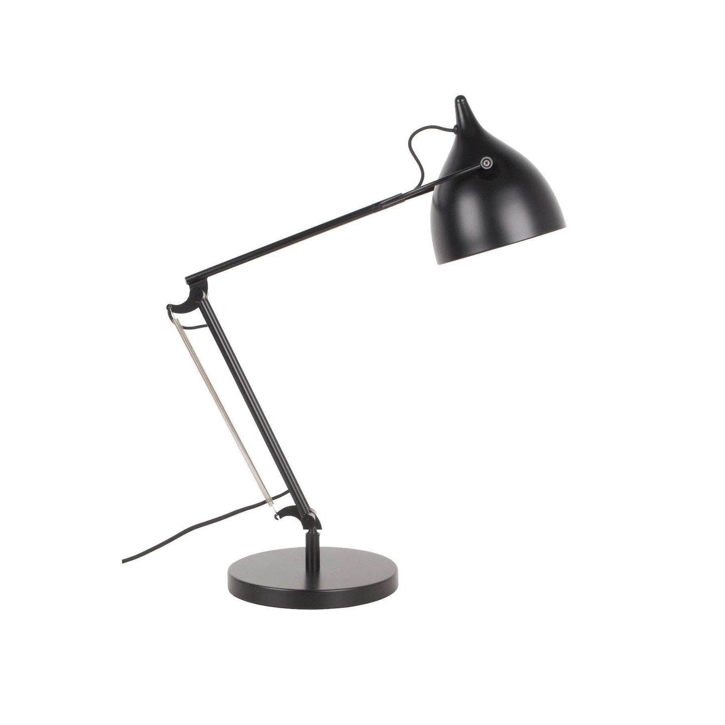 Zuiver bureaulamp reader mat zwart 66 x 22 x 37,00 / 76,00 cm