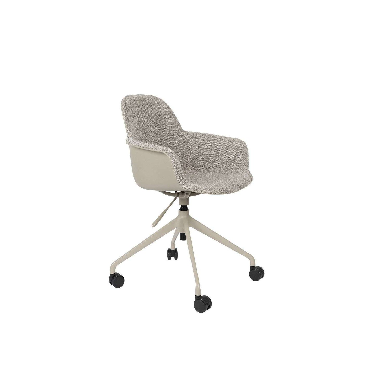 Zuiver Albert Kuip bureaustoel met armleuning taupe