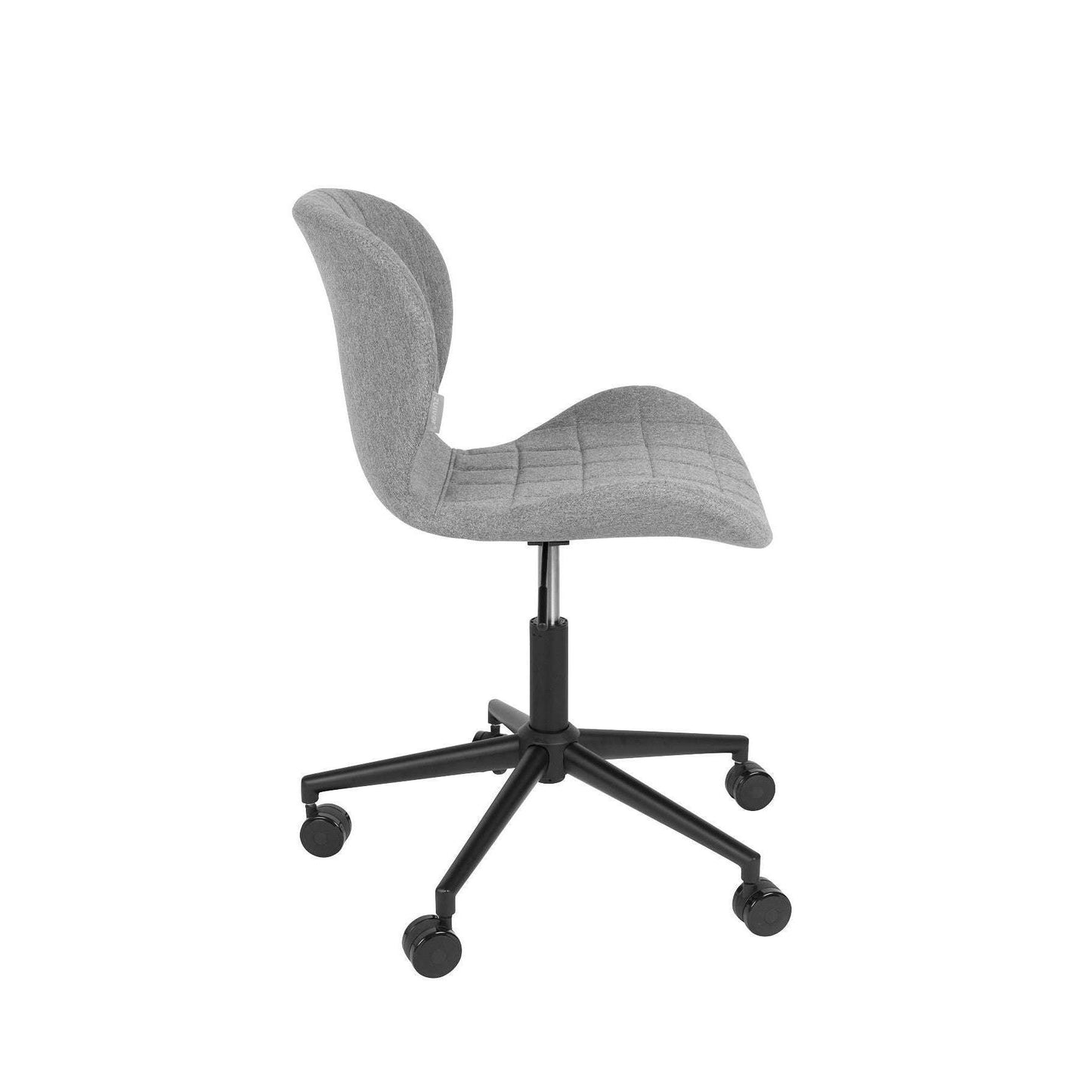 Zuiver bureaustoel omg zwart/grijs Ø65 x 76 / 88 cm