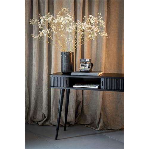 Zuiver dressoir barbier zwart 120 x 35 x 74 cm