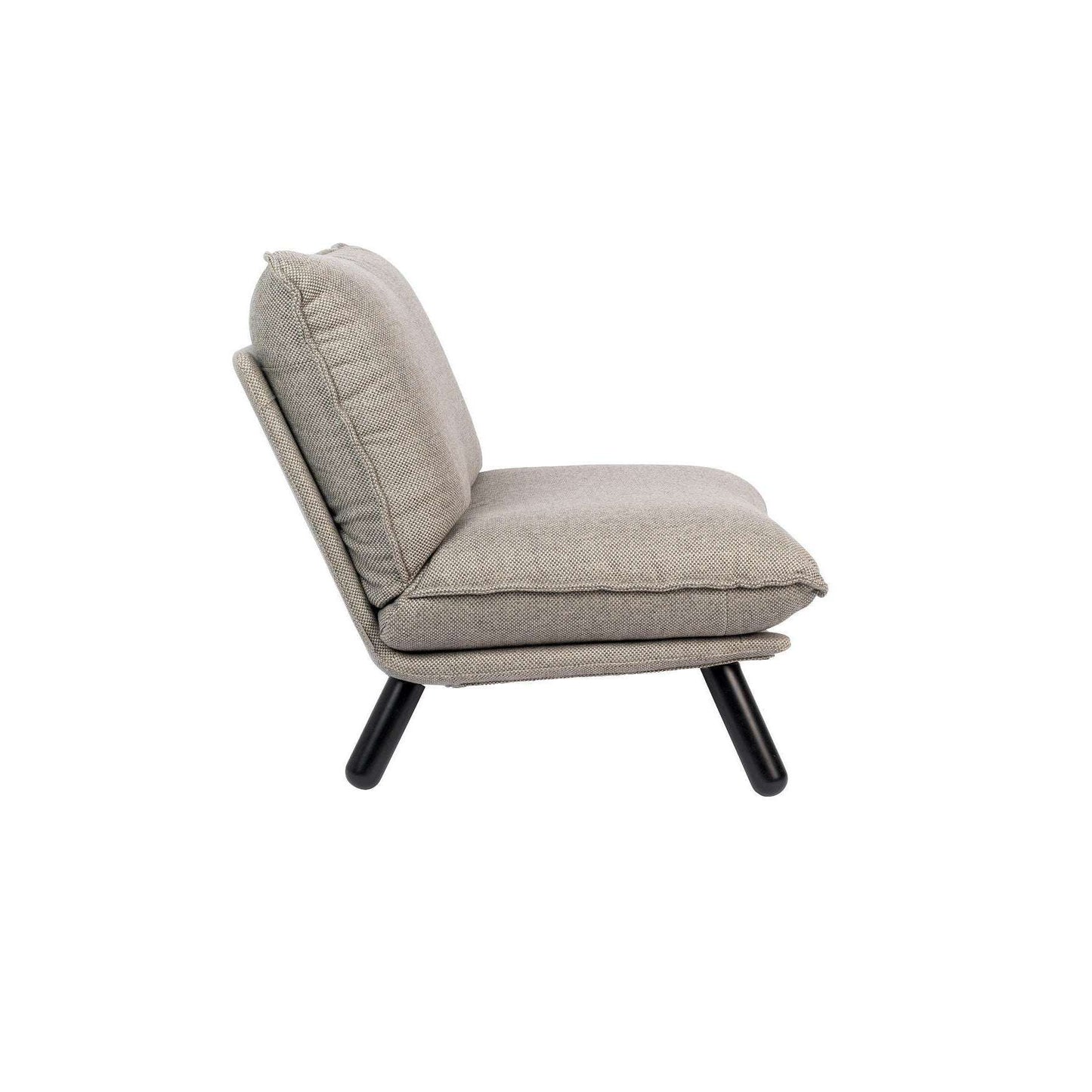 Zuiver fauteuil lazy sack licht grijs 94 x 75 x 81 cm