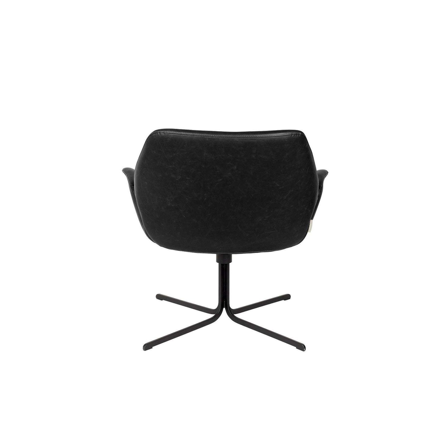Zuiver fauteuil nikki all zwart 75 x 79 x 78 cm