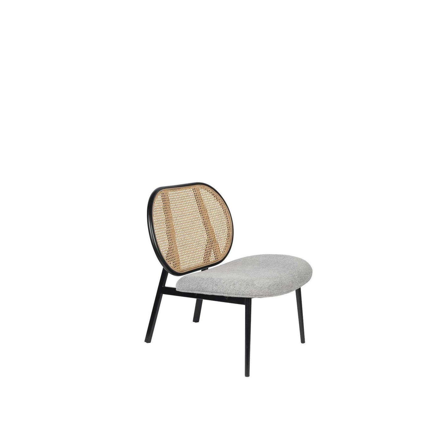 Zuiver fauteuil spike natural/grijs 70 x 78,6 x 84,1 cm