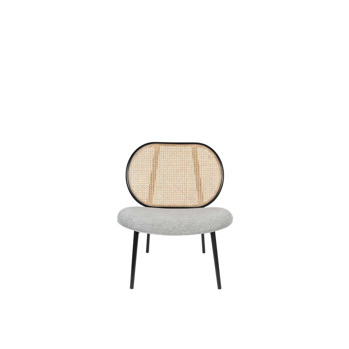 Zuiver fauteuil spike natural/grijs 70 x 78,6 x 84,1 cm