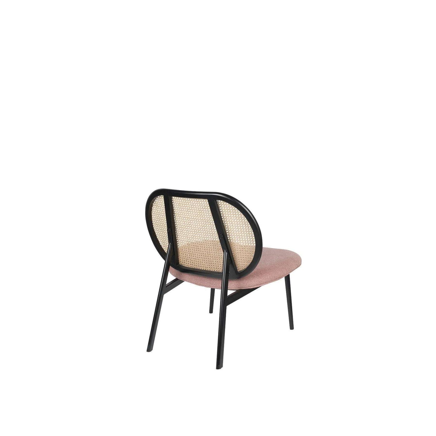 Zuiver fauteuil spike natural/roze 70 x 78,6 x 84,1 cm
