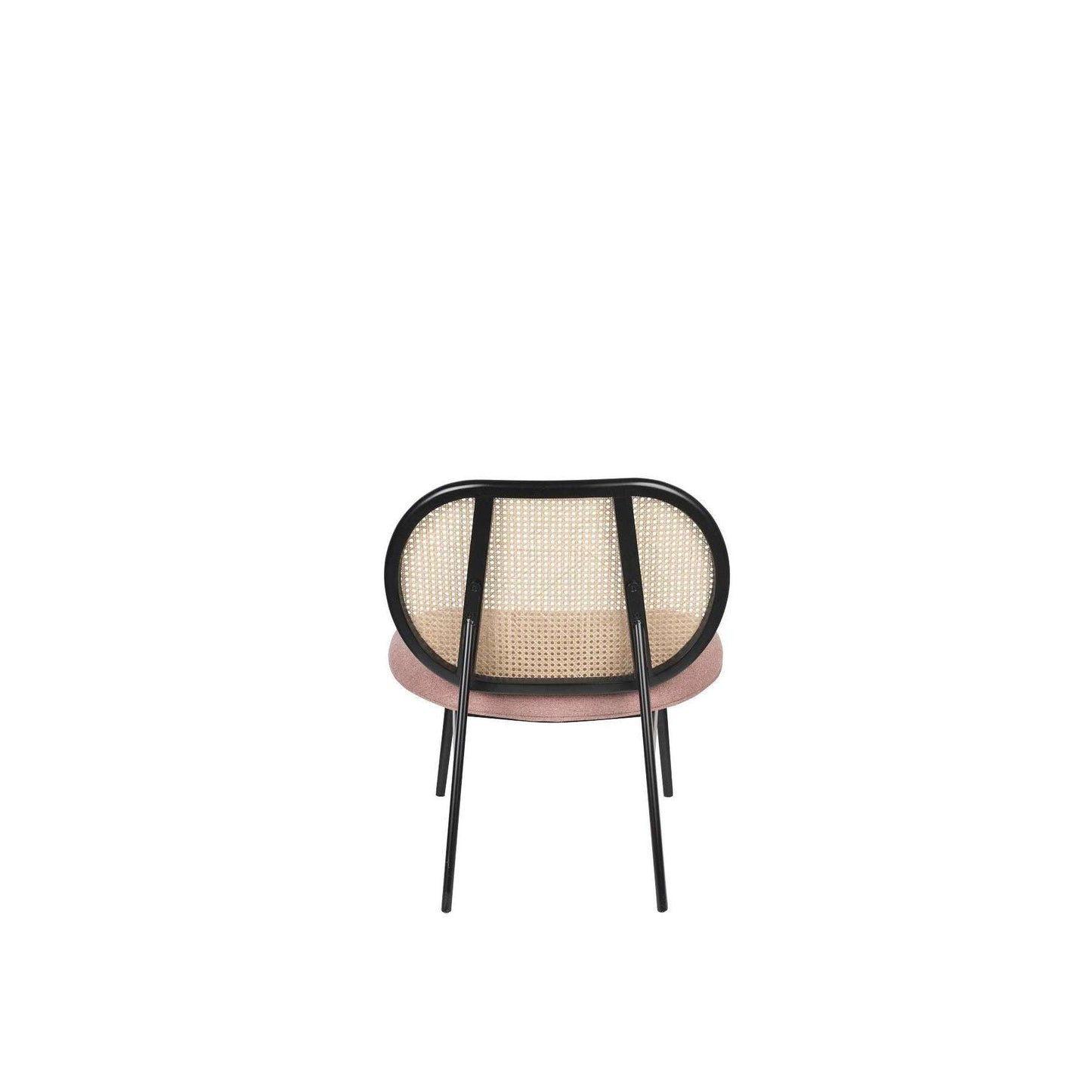 Zuiver fauteuil spike natural/roze 70 x 78,6 x 84,1 cm