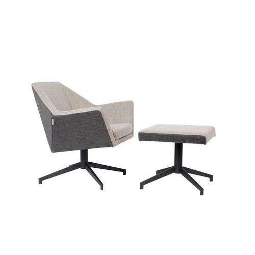 Zuiver fauteuil uncle jesse 68 x 76 x 76 cm