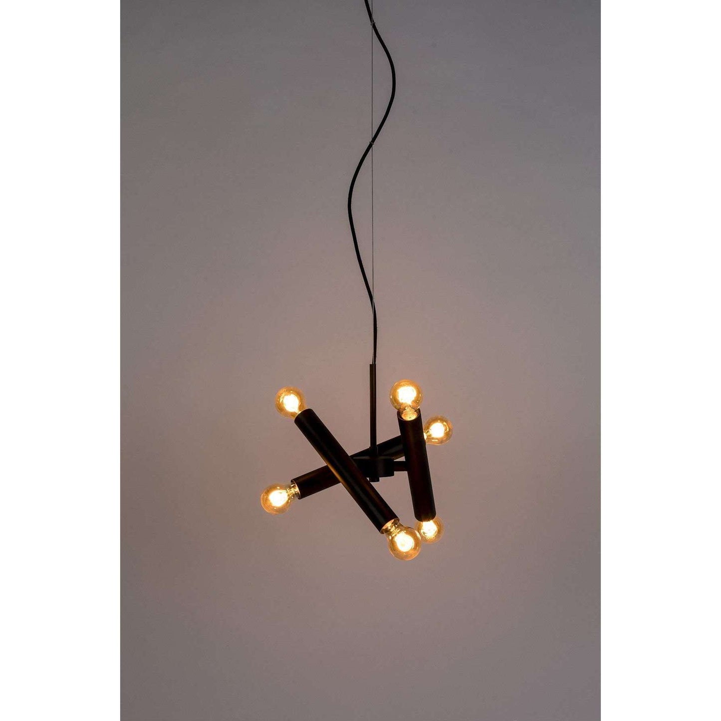 Zuiver hanglamp hawk zwart triple 39 x 17 x 170 cm