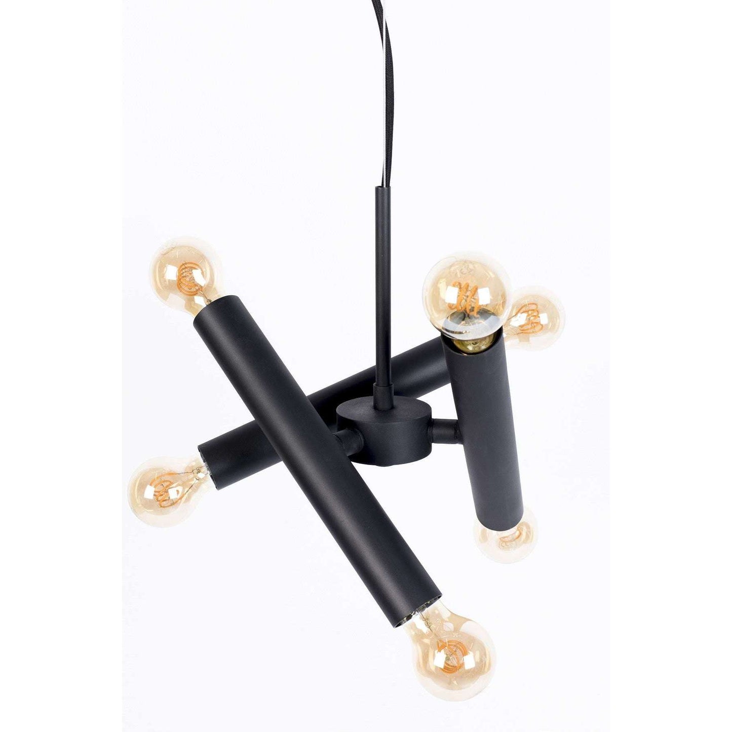 Zuiver hanglamp hawk zwart triple 39 x 17 x 170 cm
