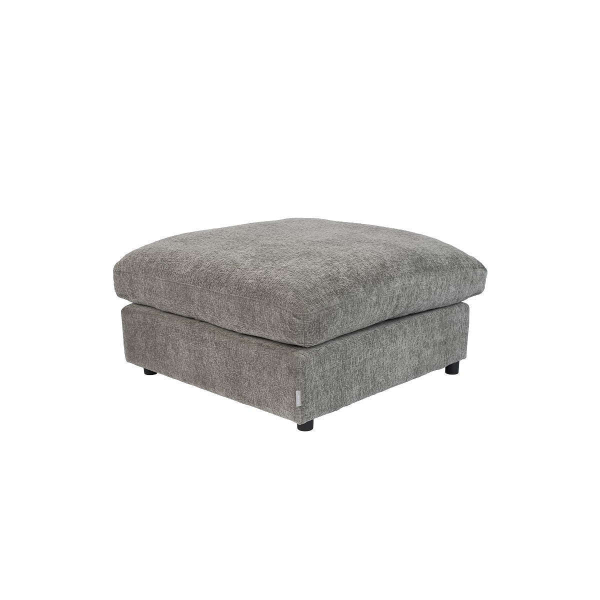 Zuiver hocker sense grijs soft 92 x 92 x 47 cm