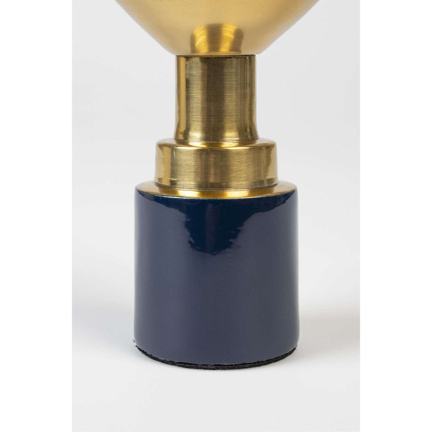 Zuiver kandelaar glam blauw s 9 x 9 x 14 cm