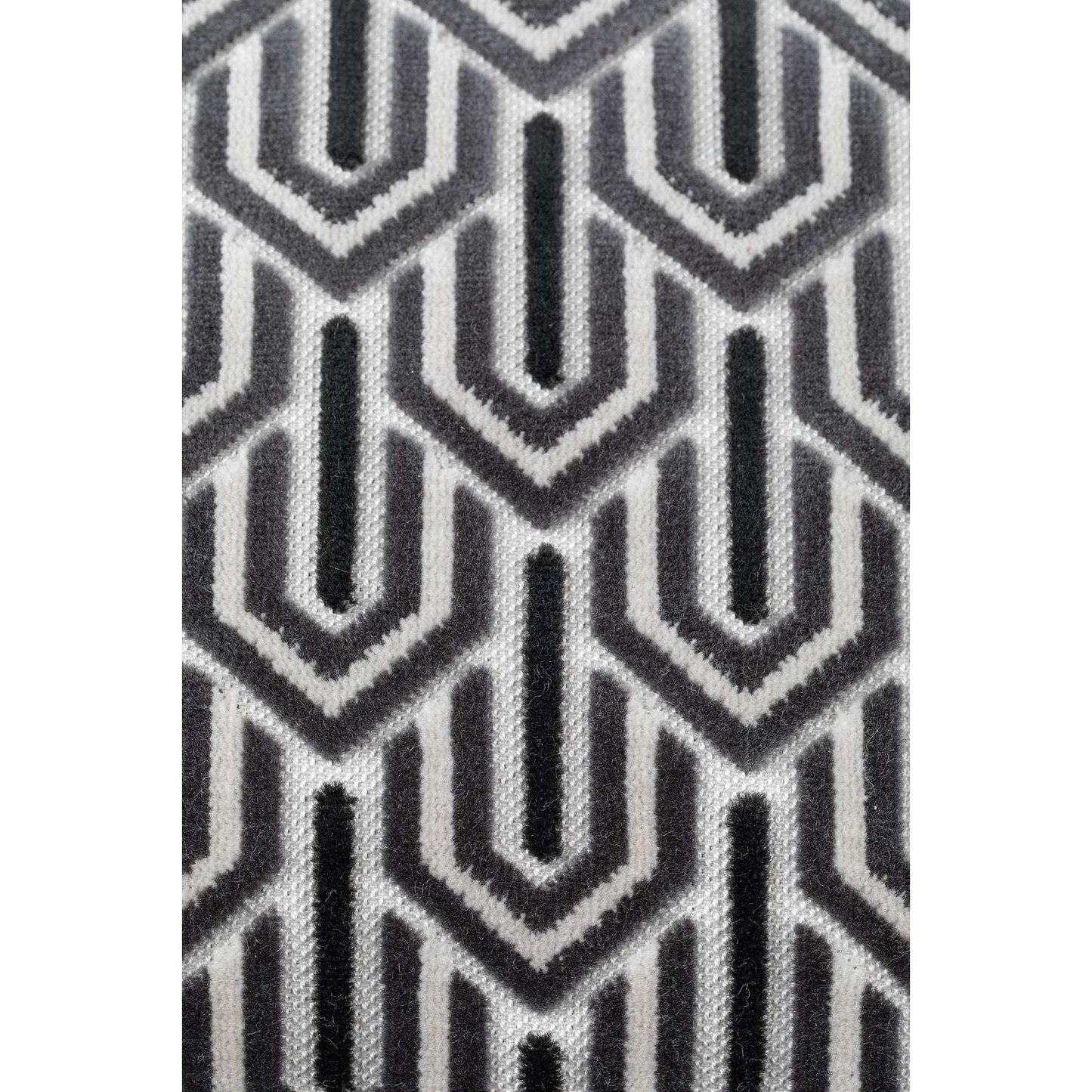 Zuiver kussen beverly zwart 45 x 45 x 12 cm