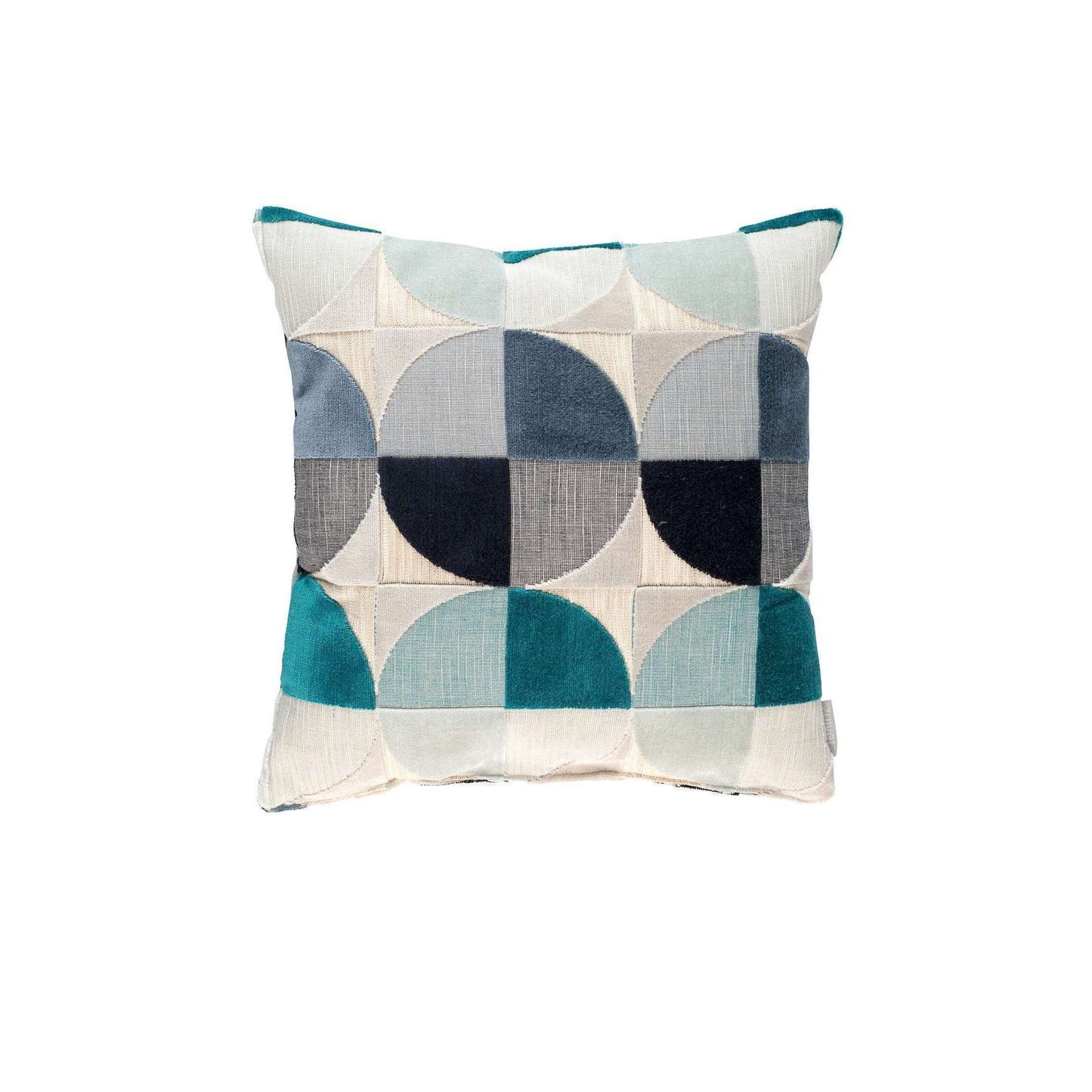 Zuiver kussen club petrol 45 x 45 x 12 cm