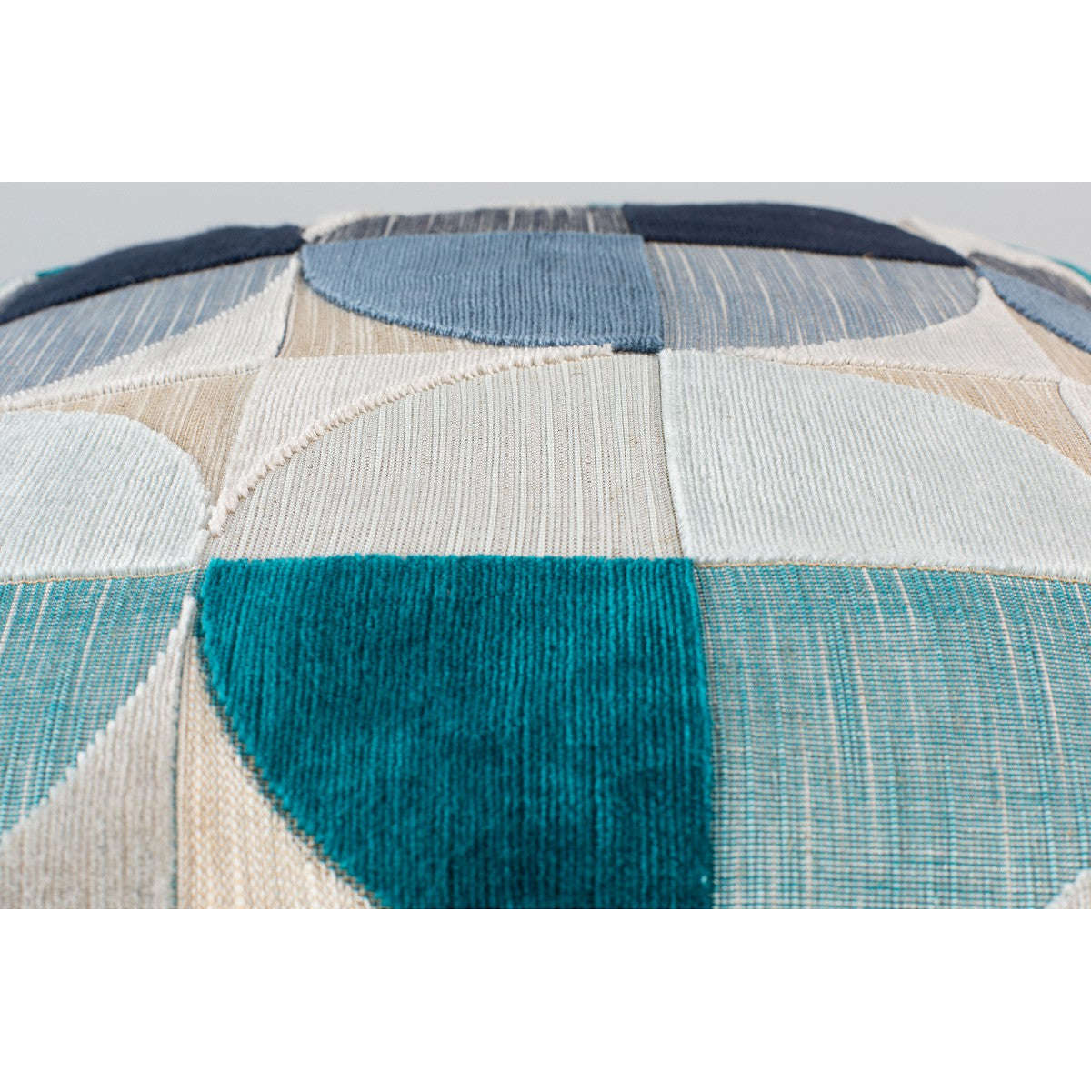 Zuiver kussen club petrol 45 x 45 x 12 cm