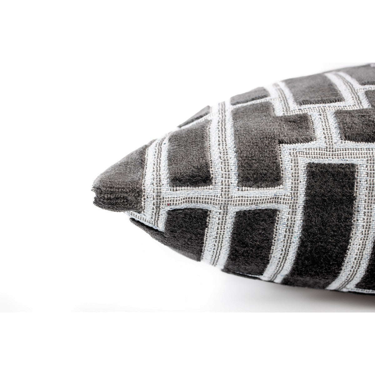 Zuiver kussen Scape denim zwart 45 x 45 cm