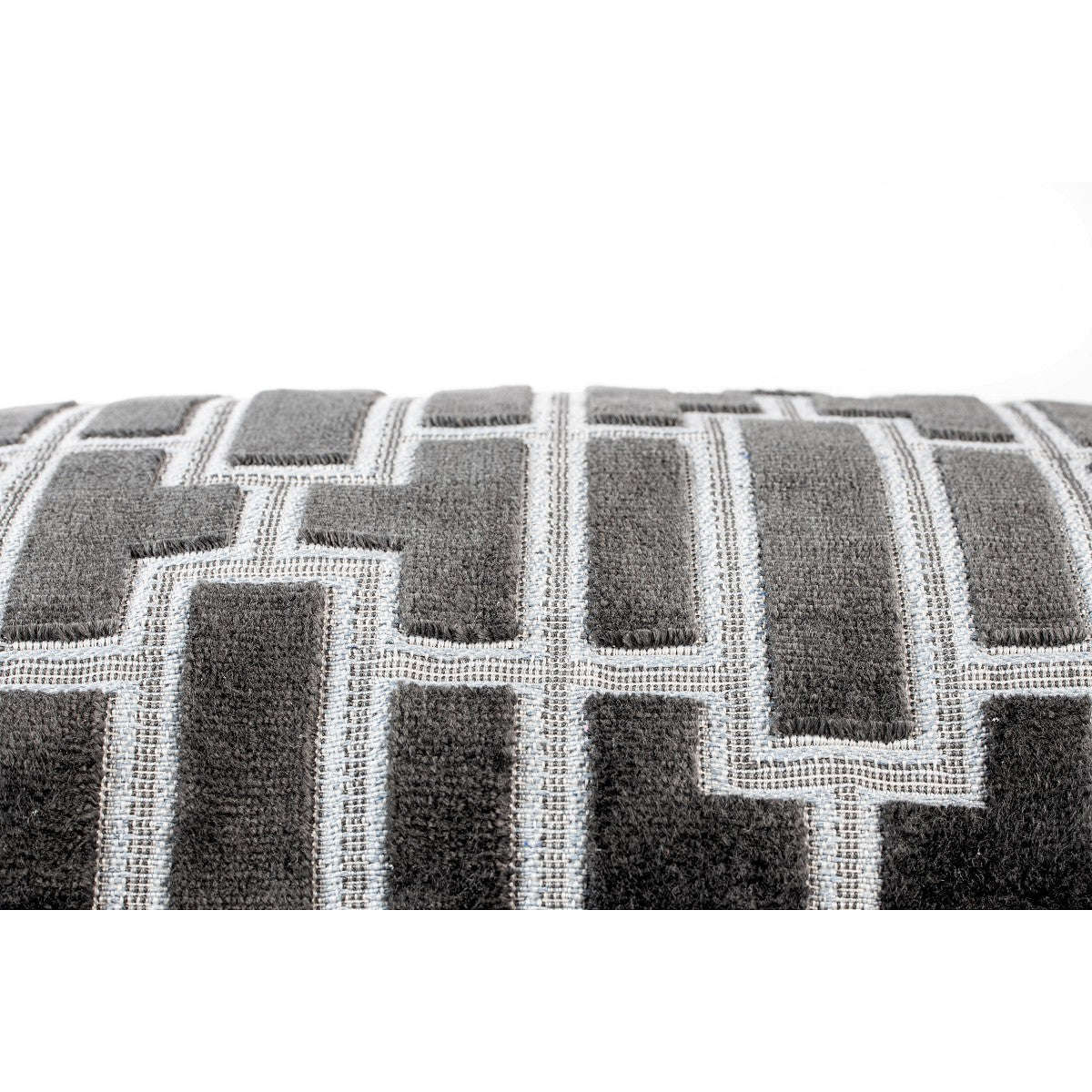 Zuiver kussen Scape denim zwart 60 x 30 cm
