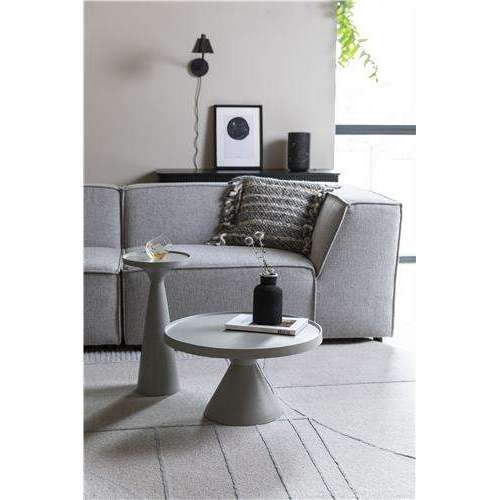 Zuiver salontafel floss grijs Ø60 x 33 cm