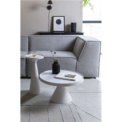 Zuiver salontafel floss wit Ø60 x 33 cm