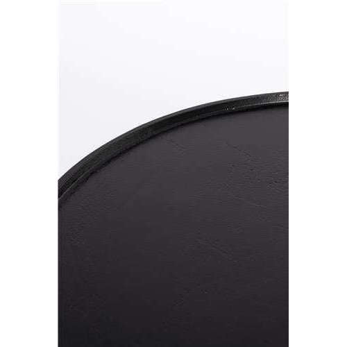 Zuiver salontafel floss zwart Ø60 x 33 cm
