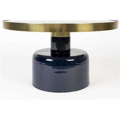 Zuiver salontafel glam blauw 60 x 60 x 35 cm