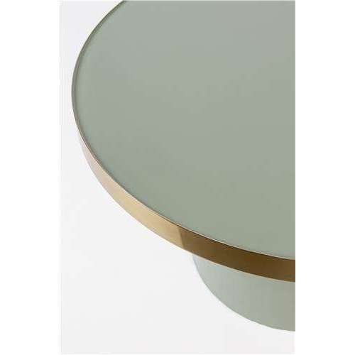 Zuiver salontafel glam groen 60 x 60 x 35 cm