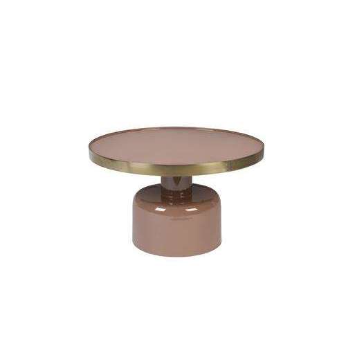 Zuiver salontafel glam roze 60 x 60 x 35 cm