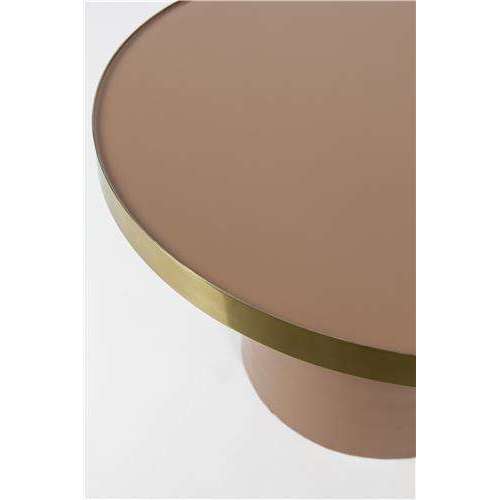 Zuiver salontafel glam roze 60 x 60 x 35 cm