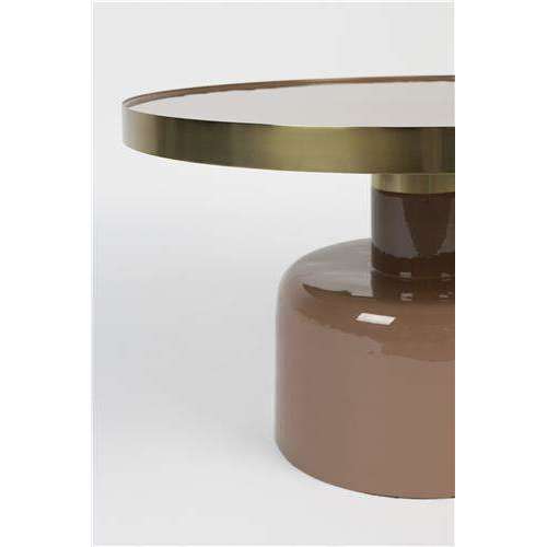 Zuiver salontafel glam roze 60 x 60 x 35 cm