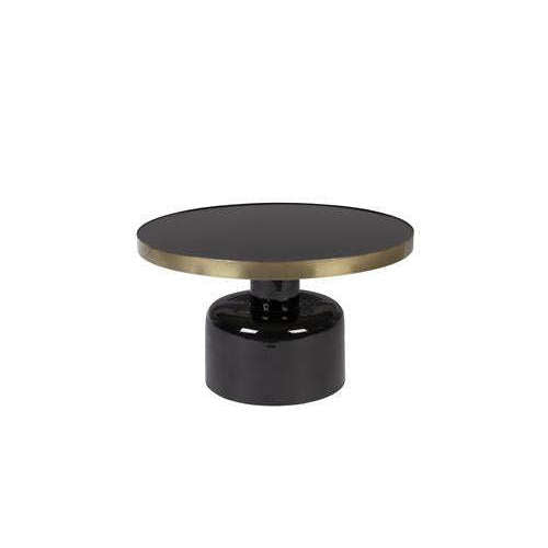 Zuiver salontafel glam zwart 60 x 60 x 35 cm