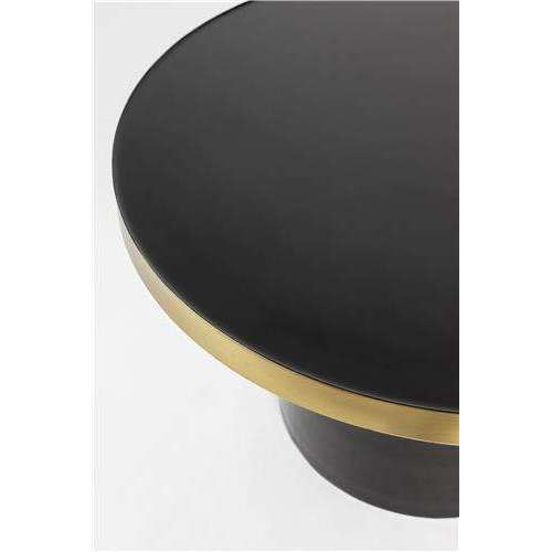 Zuiver salontafel glam zwart 60 x 60 x 35 cm