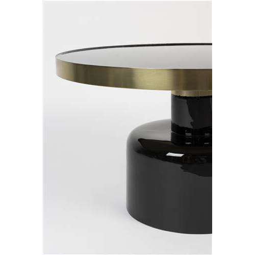 Zuiver salontafel glam zwart 60 x 60 x 35 cm