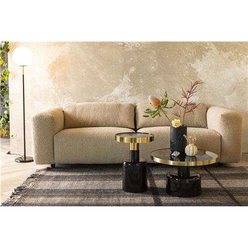 Zuiver salontafel glam zwart 60 x 60 x 35 cm