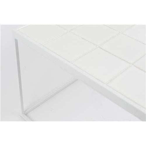 Zuiver salontafel glas wit 42,5 x 93 x 35,5 cm