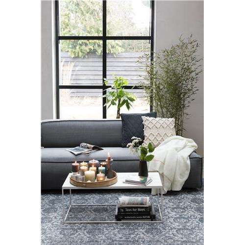 Zuiver salontafel glas wit 42,5 x 93 x 35,5 cm