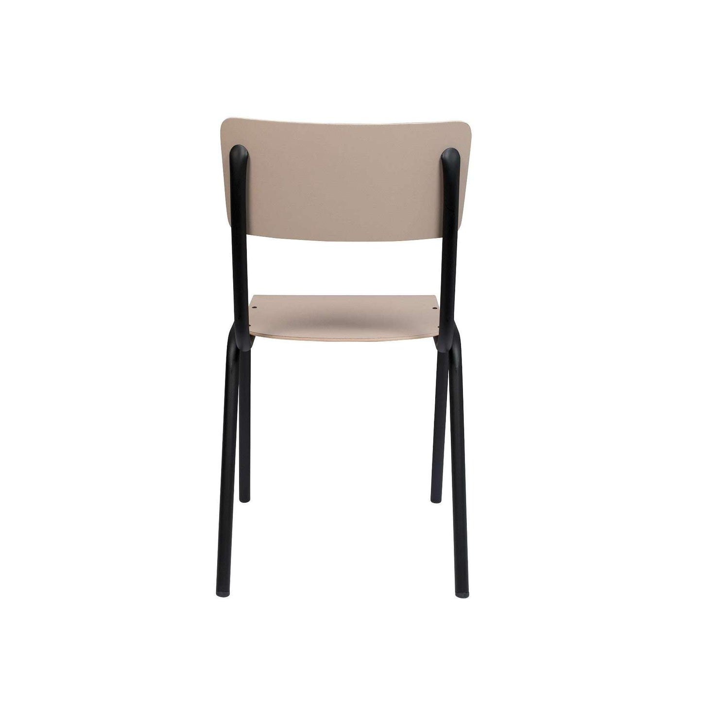 Zuiver Back To School eetkamerstoel mat beige