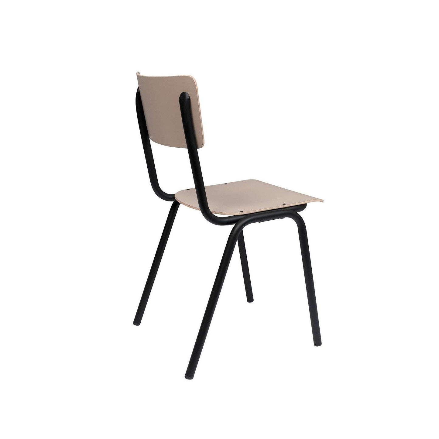 Zuiver Back To School eetkamerstoel mat beige