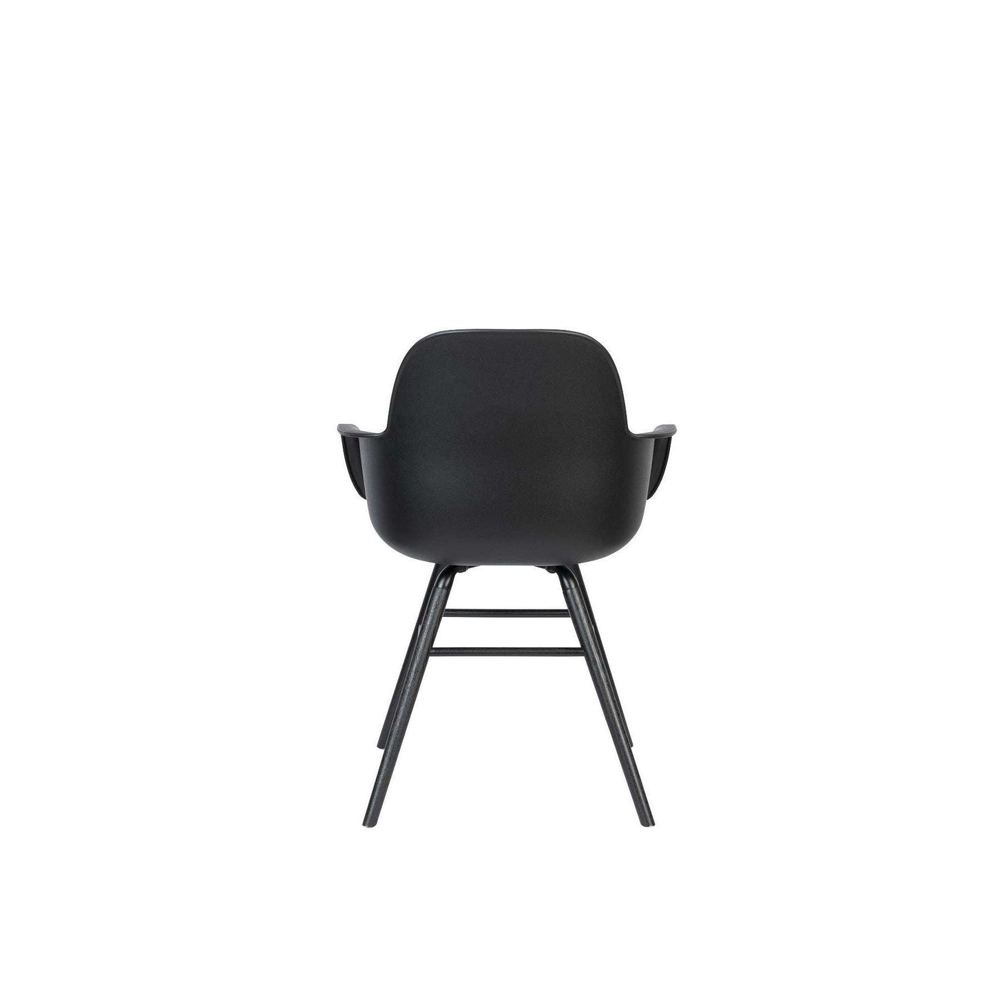 Zuiver stoel met armleuningen albert kuip all zwart 55 x 59 x 81,5 cm