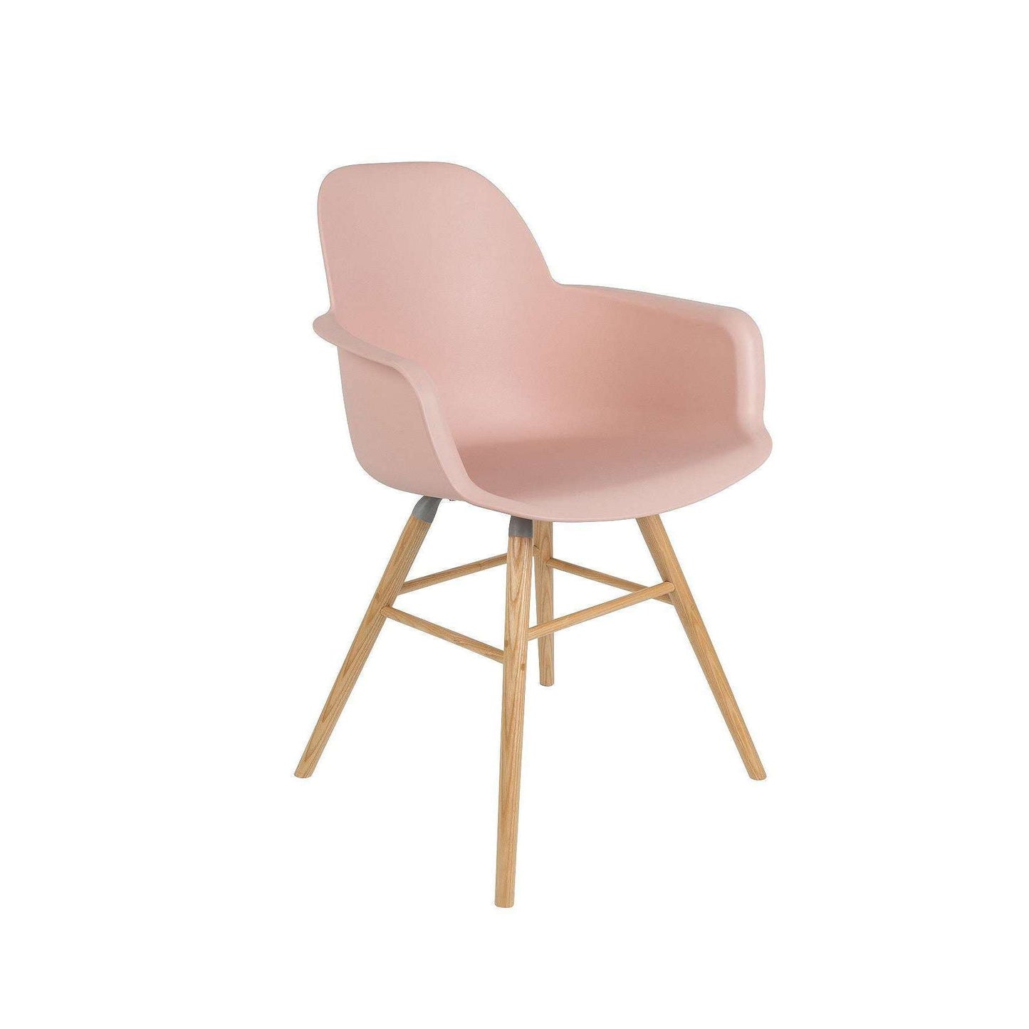 Zuiver stoel met armleuningen albert kuip oud roze 55 x 59 x 81,5 cm
