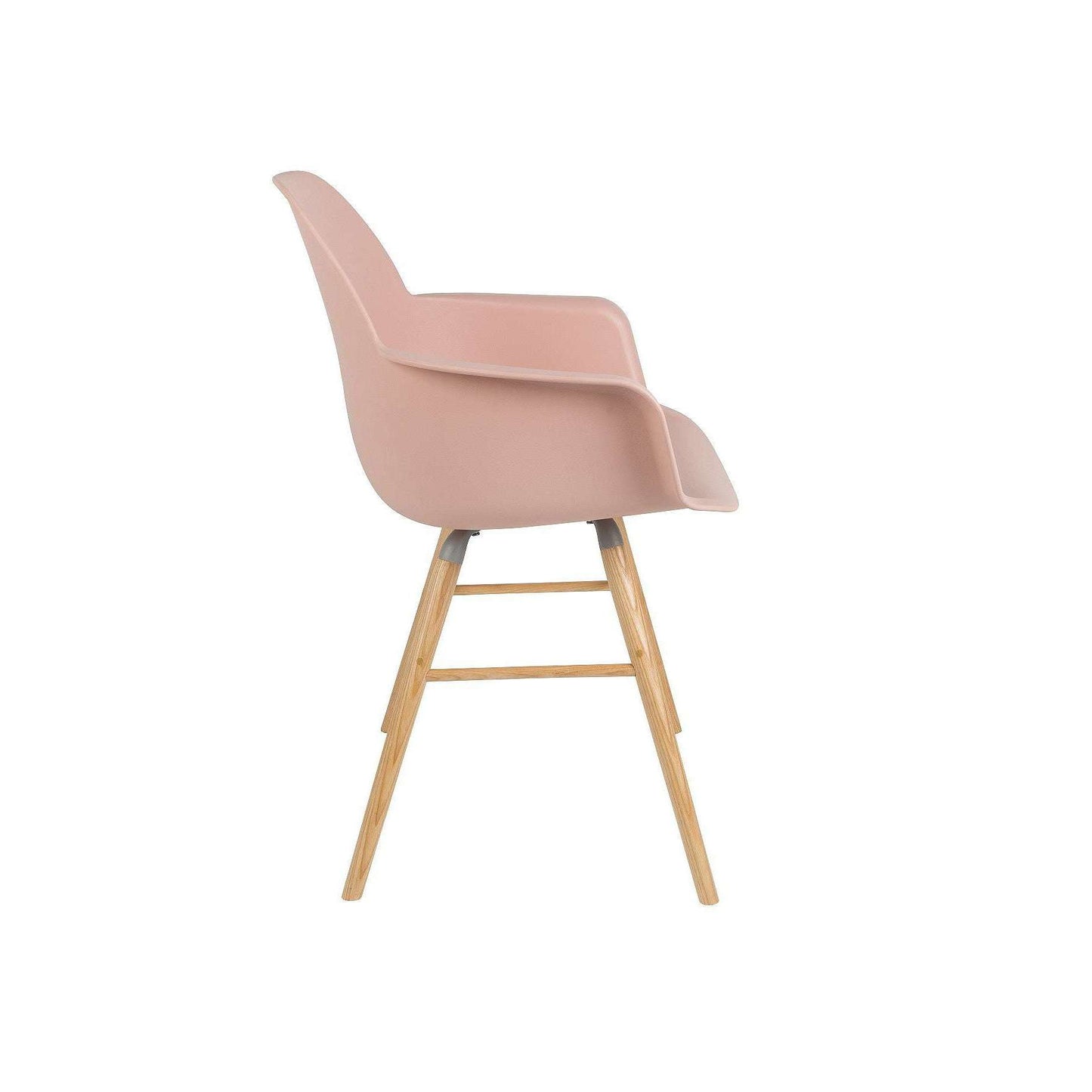 Zuiver stoel met armleuningen albert kuip oud roze 55 x 59 x 81,5 cm