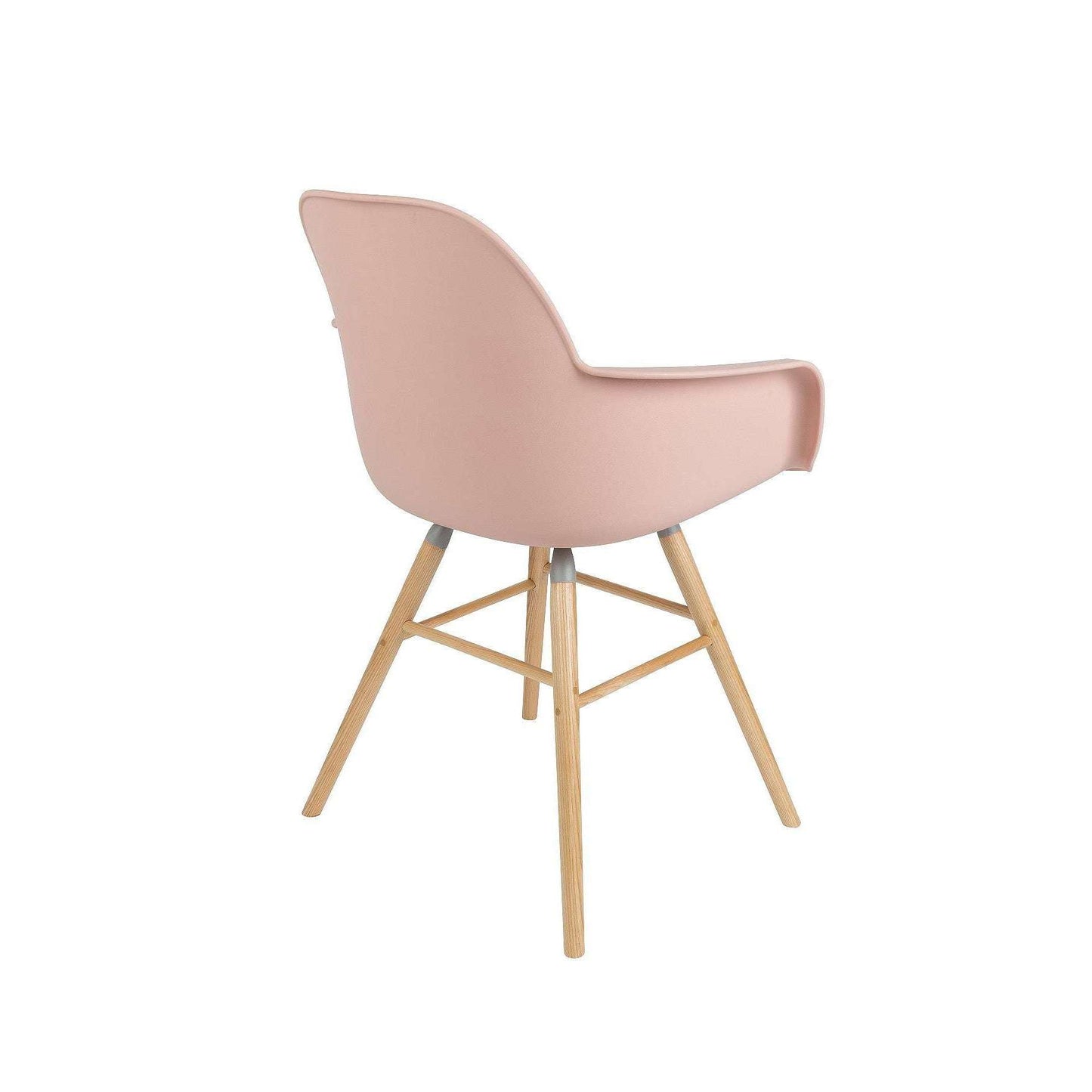 Zuiver stoel met armleuningen albert kuip oud roze 55 x 59 x 81,5 cm