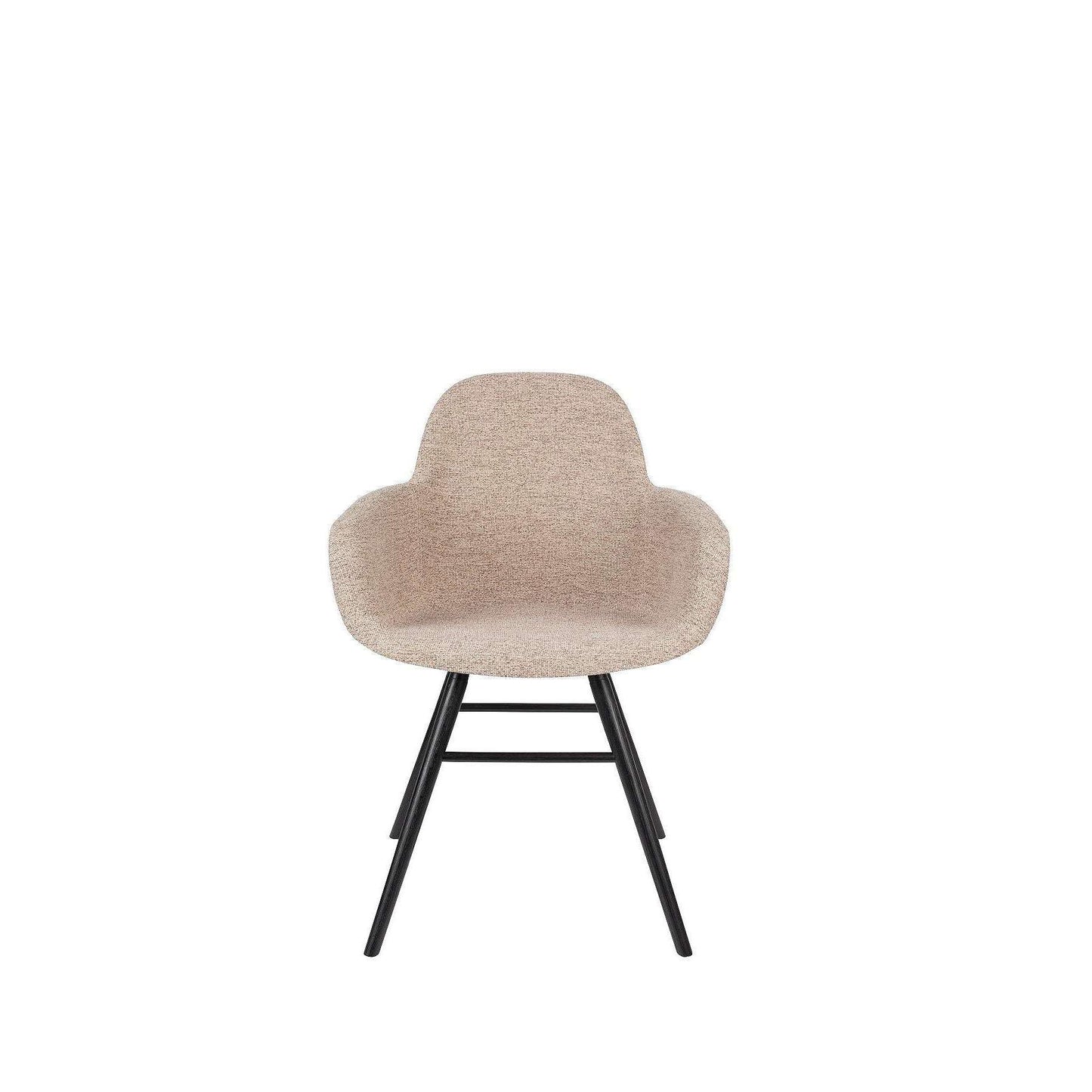 Zuiver stoel met armleuningen albert kuip soft beige 55 x 59 x 81,5 cm
