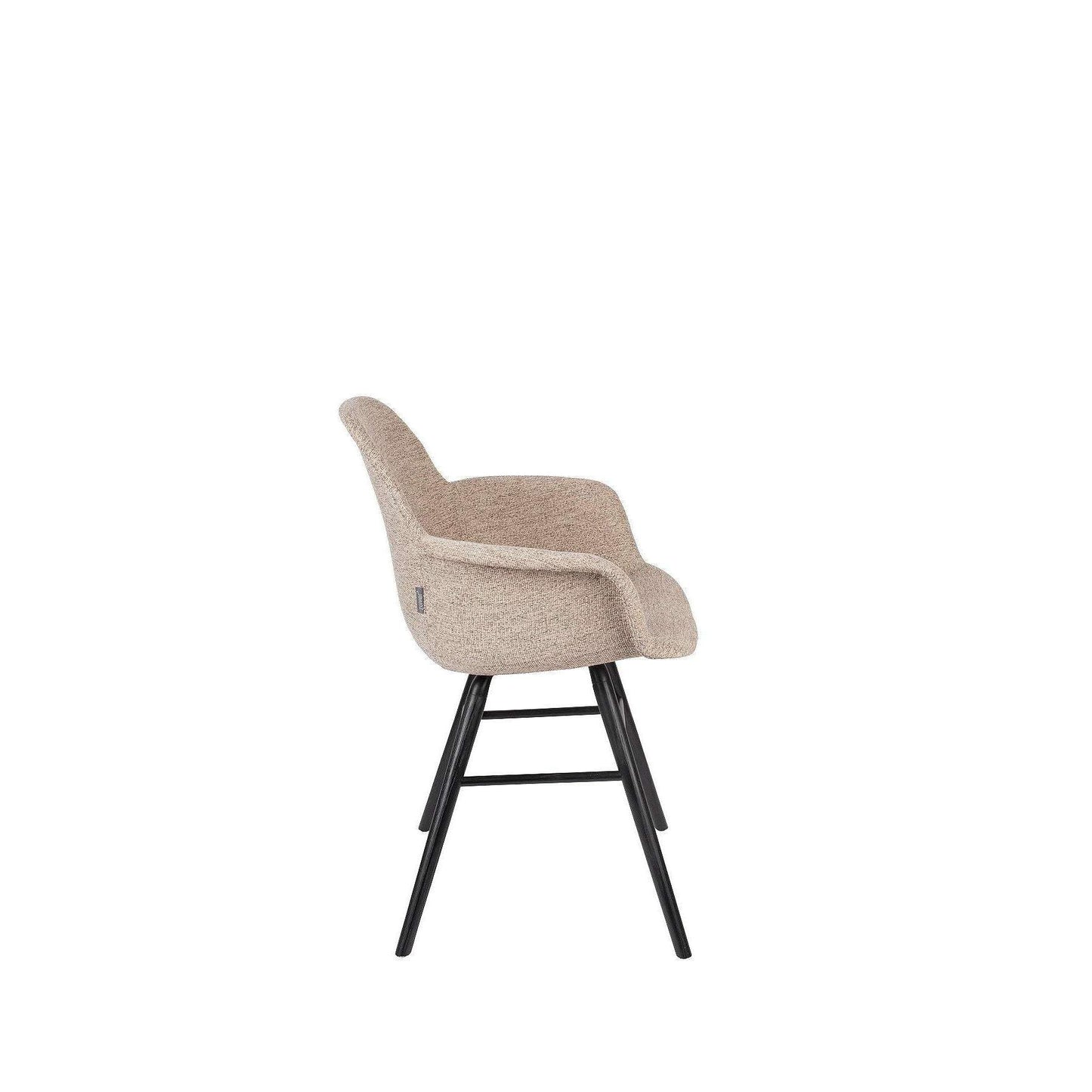 Zuiver stoel met armleuningen albert kuip soft beige 55 x 59 x 81,5 cm