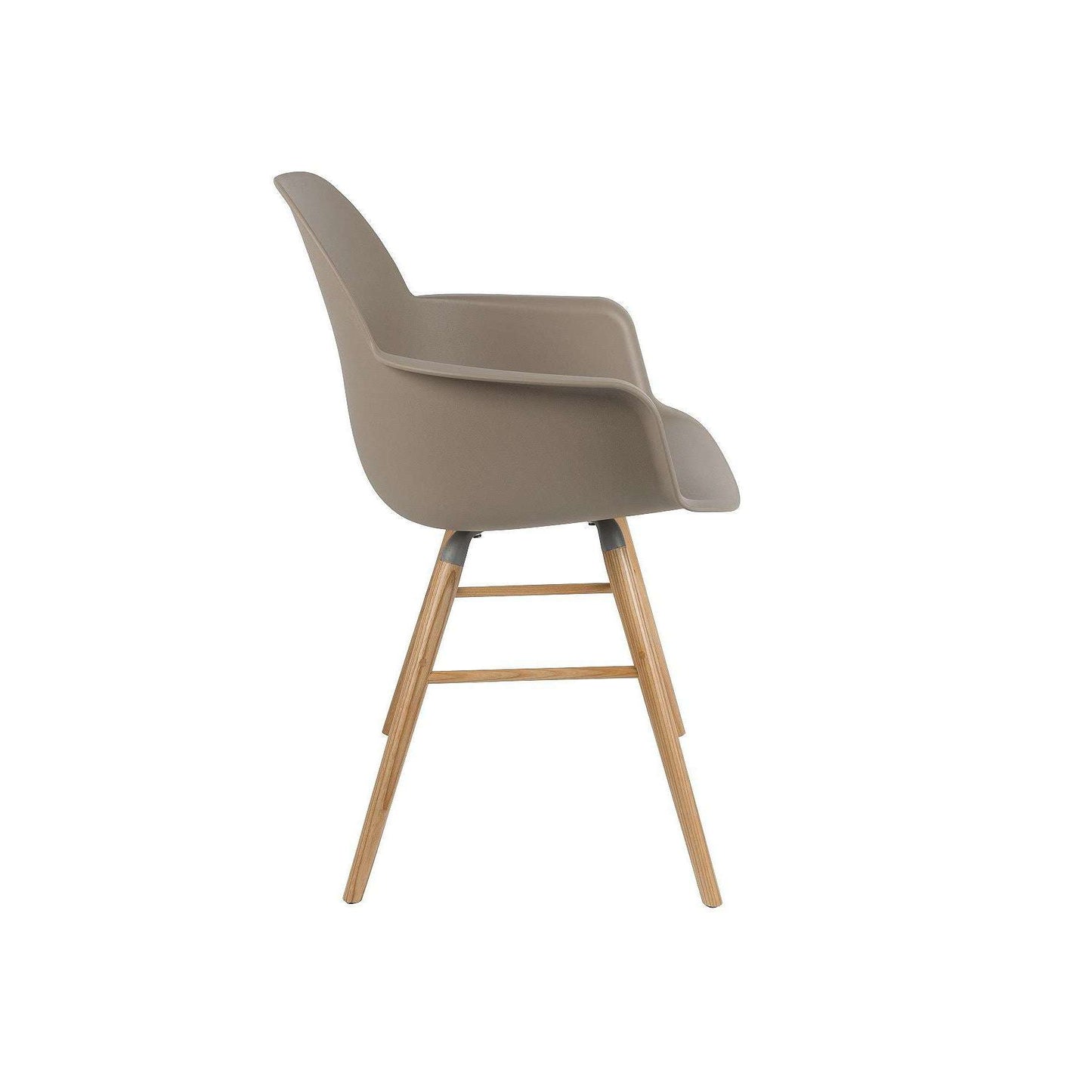 Zuiver stoel met armleuningen albert kuip taupe 55 x 59 x 81,5 cm