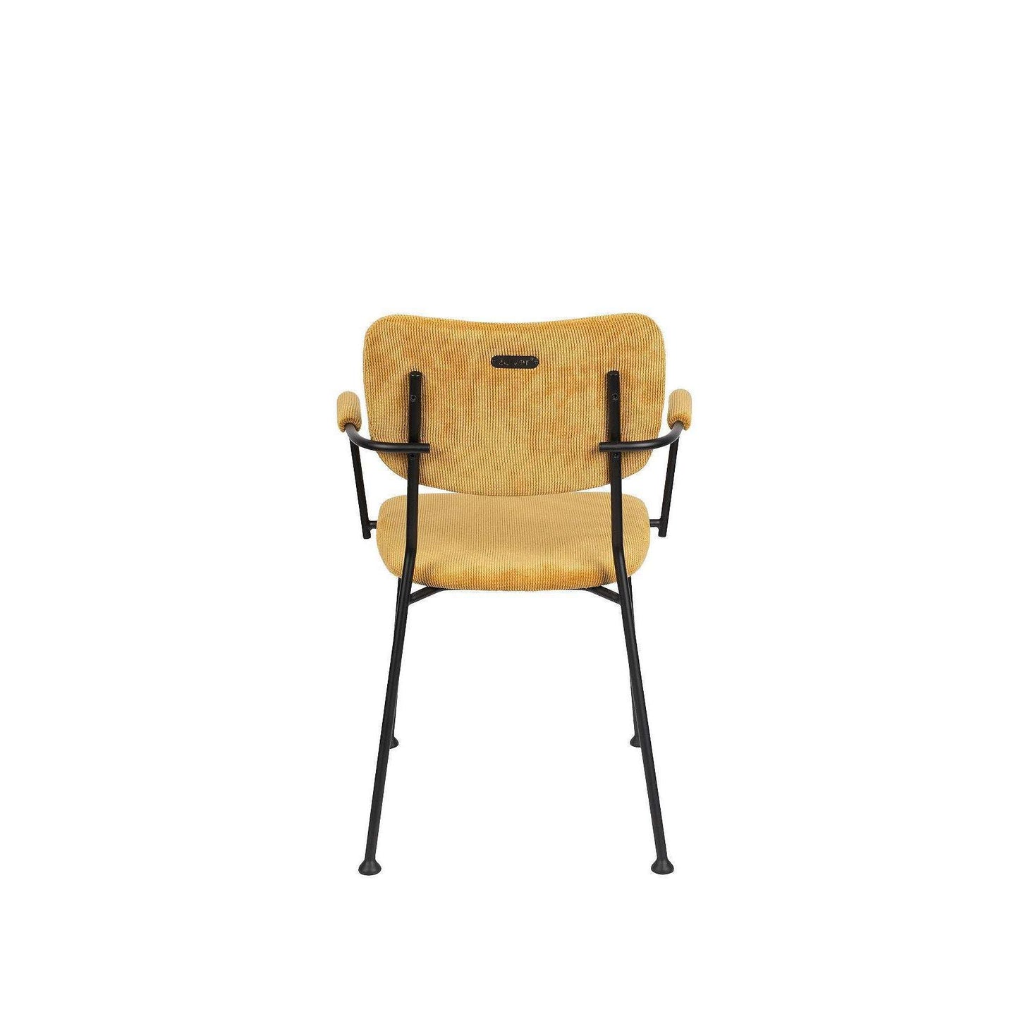 Zuiver stoel met armleuningen benson oker 56 x 55,5 x 81 cm